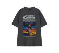 Vanilla Underground Dungeons & Dragons Mens Grey The Original Short Sleeved T-Shirt (Xxx-Large)