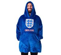 Vanilla Underground England Mens Blue Logo Blanket Hoodie (One Size)