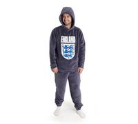 Vanilla Underground England Mens Blue Logo Long Sleeve Long Leg Pyjama Set (Small)