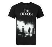 Vanilla Underground Exorcist Mens Black Movie Graphic Short Sleeved T-Shirt (Small)