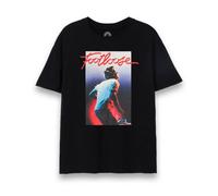 Vanilla Underground Footloose Womens Black Grahpic Print - Ren Short Sleeved T-Shirt (Large)