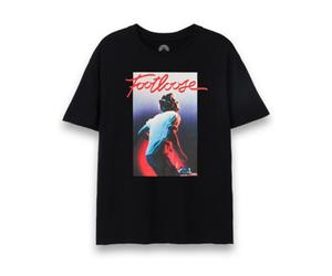 Vanilla Underground Footloose Womens Black Grahpic Print - Ren Short Sleeved T-Shirt (Medium)
