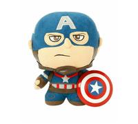 Vanilla Underground Funko Pop! Unisex Blue Captain America Plush Figure (One Size)