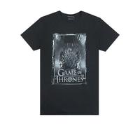 Vanilla Underground Game Of Thrones Mens Black Iron Throne Short Sleeved T-Shirt (Small)