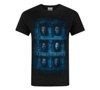 Vanilla Underground Game Of Thrones Mens Black Multi Character Short Sleeved T-Shirt (Small)