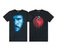 Vanilla Underground Game Of Thrones Mens Black Multi-Pack Of 2 Short-Sleeved T-Shirts (Small)