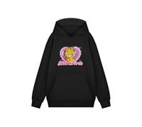 Vanilla Underground Garfield Unisex Black Heart Throb Hoodie (X-Large)