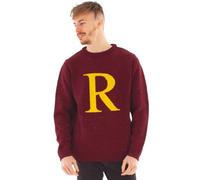 Vanilla Underground Harry Potter Mens Red Ron Weasley Christmas Jumper (Medium)