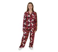 Vanilla Underground Harry Potter Womens Red Character Long Sleeve Long Leg Pyjama Set (Large)