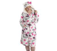 Vanilla Underground Hello Kitty Womens Multicoloured Character Hooded Bathrobe (Xx-Large)