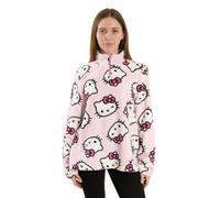 Vanilla Underground Hello Kitty Womens Pink Faces Jumper (Medium)