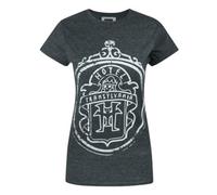 Vanilla Underground Hotel Transylvania Womens Grey Logo Short Sleeved T-Shirt (Small)