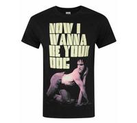 Vanilla Underground Iggy Pop Mens Black Iggy Pop Photograph Short Sleeved T-Shirt (Small)