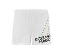 Vanilla Underground Junk Food Clothing Womens White Little Miss Magic - Mr Men And Little Miss Shorts - Small