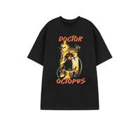 Vanilla Underground Marvel Mens Black Dr Octopus Short Sleeved T-Shirt (Small)
