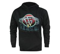 Vanilla Underground Marvel Mens Black Guardians Of The Galaxy Planet Graphic Hoodie (Medium)