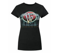 Vanilla Underground Marvel Womens Black Planet Short Sleeved T-Shirt (X-Large)