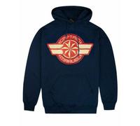 Vanilla Underground Marvel Womens Blue Captain Marvel Hoodie (Medium)