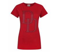Marvel Red Daredevil Short Sleeved T-Shirt Womens