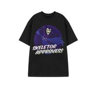 Vanilla Underground Masters Of The Universe Unisex Black Skeletor Approves Short Sleeved T-Shirt (Small)