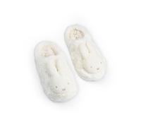 Vanilla Underground Miffy White 3D Character Face Mule Slippers | Fluffy Indoor Lounging Footwear for Women | Comfortable Home Slippers with Cartoon Design | Miffy Merch
