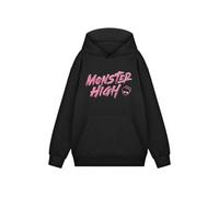 Vanilla Underground Monster High Womens Black Fangtastic Hoodie Hoodie (Large)