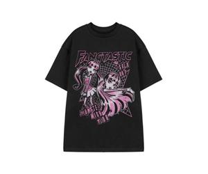 Vanilla Underground Monster High Womens Black Fangtastic Short Sleeved T-Shirt (Xx-Large)