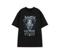 Vanilla Underground Monster High Womens Black High Voltage Short Sleeved T-Shirt (Small)