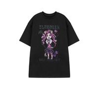(X-Large) Monster High Short Sleeved T-Shirt (Womens Black)