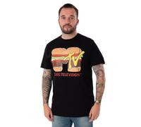 Vanilla Underground Mtv Unisex Black Burger Short Sleeved T-Shirt (Xx-Large)