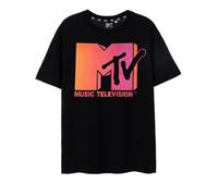 Vanilla Underground Mtv Unisex Black Ombre Short Sleeved T-Shirt (Small)