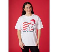 Vanilla Underground Mtv Unisex White Santa Hat Short Sleeved T-Shirt (Xxx-Large)