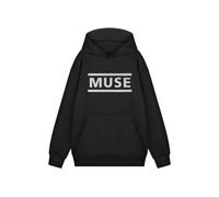 Vanilla Underground Muse Unisex Black Logo Hoodie (Large)