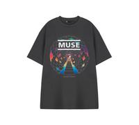 Vanilla Underground Muse Unisex Grey Resistance Short Sleeved T-Shirt (X-Large)