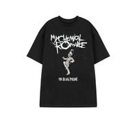 Vanilla Underground My Chemical Romance Unisex Black Marching Band Short Sleeved T-Shirt (Medium)