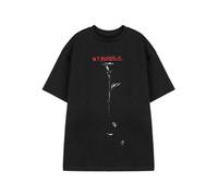 Vanilla Underground My Chemical Romance Unisex Black Rose Short Sleeved T-Shirt (Small)