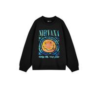Vanilla Underground Nirvana Unisex Black Come As You Are Adults Sweatshirt (Large)