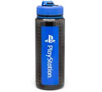 PlayStation Water Bottle for Adults and Kids 1064ML | Game Console Logo Sports Travel Mug | Blue White Black Game Merchandise One Size