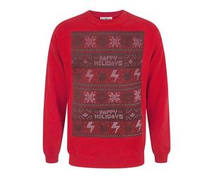 Vanilla Underground Pokemon Happy Holidays Men's Christmas Sweater Red
