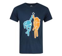 Vanilla Underground Portal Mens Blue Hi Five Short Sleeved T-Shirt (Medium)