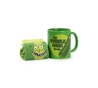 Vanilla Underground Rick And Morty Mens Green Pickle Rick Mug And Sock Gift Set (One Size)