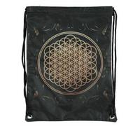 Vanilla Underground Rock Sax Unisex Black Bring Me The Horizon Drawstring Bag (One Size)