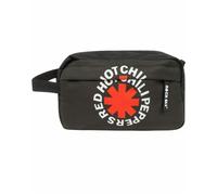 Vanilla Underground Rock Sax Unisex Black Red Hot Chilli Peppers Logo Wash and Toiletry Bag (One Size)