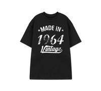 Vanilla Underground Show Me The Merch Mens Black Made In 1964 Short Sleeved T-Shirt (Small)