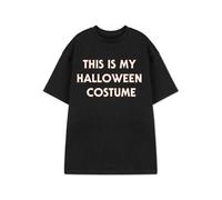 Vanilla Underground Show Me The Merch Unisex Black This Is My Halloween Costume Short Sleeved T-Shirt (Medium)