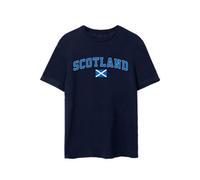 Vanilla Underground Show Me The Merch Unisex Blue Scotland Short Sleeved T-Shirt (X-Large)