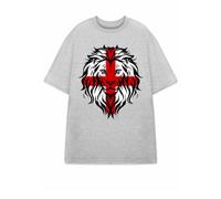 Vanilla Underground Show Me The Merch Unisex Grey Lion Short Sleeved T-Shirt (Small)