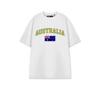 Vanilla Underground Show Me The Merch Unisex White Australia Short Sleeved T-Shirt (Large)