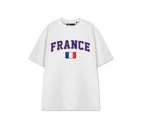 Vanilla Underground Show Me The Merch Unisex White France Short Sleeved T-Shirt (Medium)