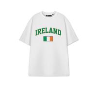 Vanilla Underground Show Me The Merch Unisex White Ireland Short Sleeved T-Shirt (X-Large)